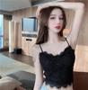 Spicy Girl Summer Wenwen Lace Camisole Bralette with Chest Pad