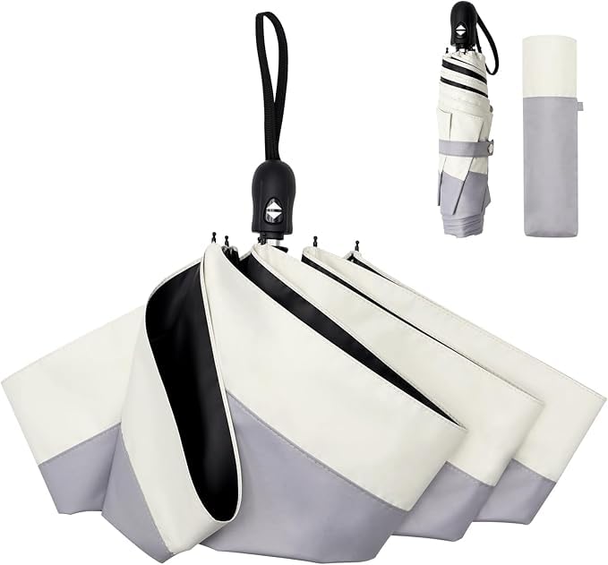Folding Parasol for JIS Light Lightweight 26cm Folding Umbrella for Automatic Suitable for Sun and Perfect Gift for or Any [New 2025, Certified, 100%