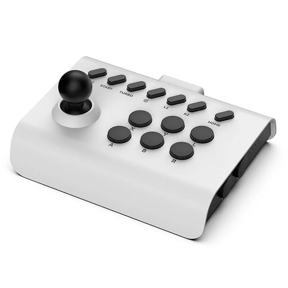 Беспроводной игровой контроллер-аркадный джойстик с USB-приемником для ПК/Android/iOS/Switch/PS3/PS4, файтинг-стик для Street Fighter