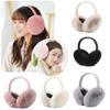 Ear Protection Earflaps Fluffy Plush Ear Warmer Winter Foldable Ear Muffs  Men Women