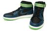 Jordan 1 Высокий ремешок Черный Бирюзовый 342132-013