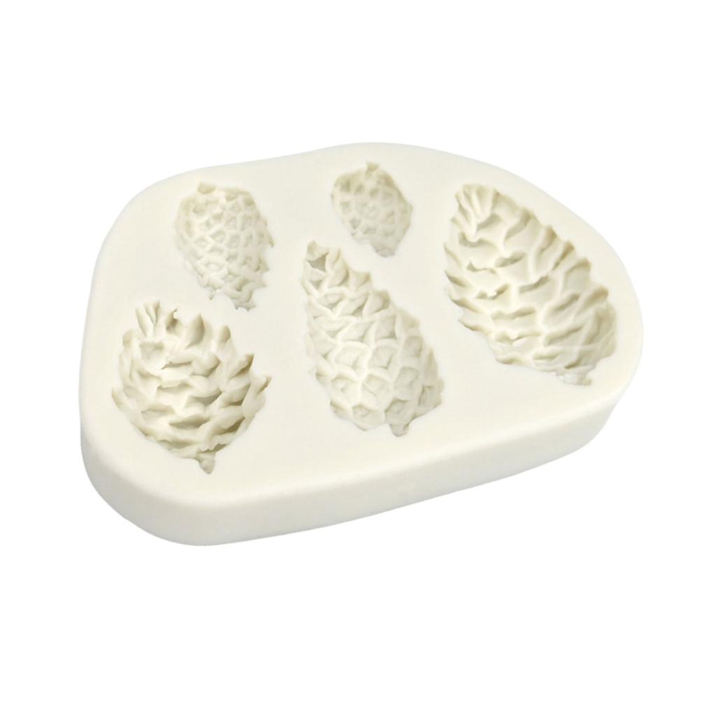 Высококачественные силиконовые формы для помадки, реалистичные формы для специй и орехов для потрясающих украшений тортов и вечеринок