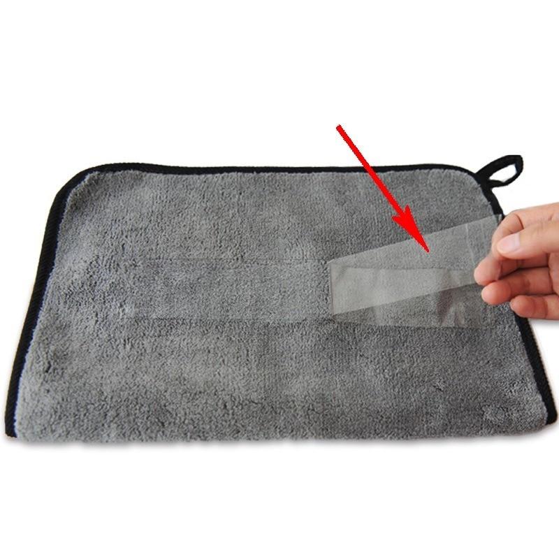 Microfiber Car Wash Towel Thicken Soft Drying Cloth Cleaning Rags Car Body Washing Towels Double Layer Clean Rags 30/40/60cm