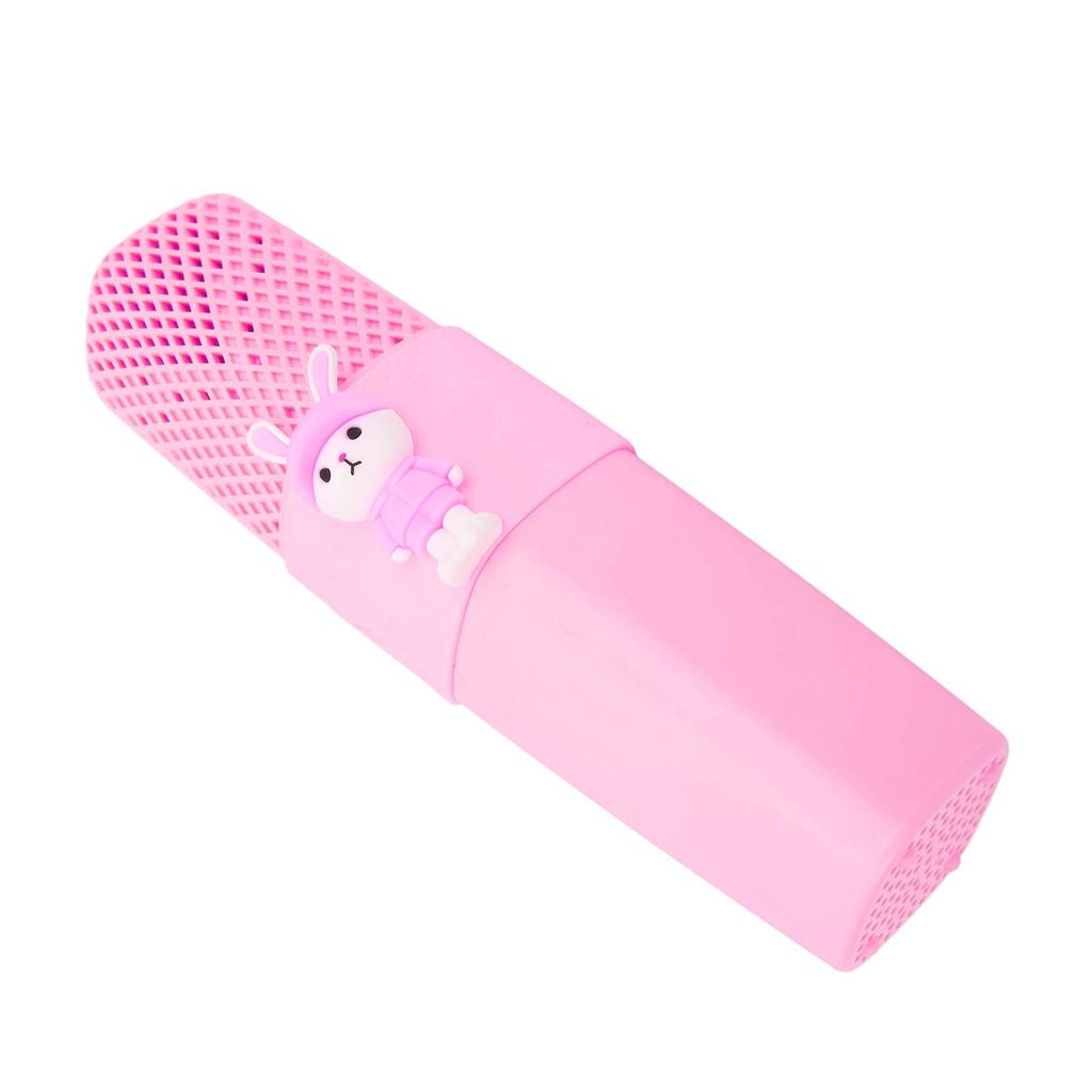 Детский мультяшный микрофон Конденсаторный Bluetooth Беспроводной микрофон с аккумулятором USB зарядка