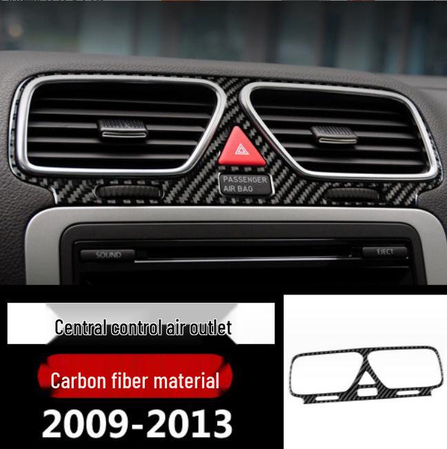 Наклейка на панель воздухозаборника из углеродного волокна для 11-14 Volkswagen Scirocco