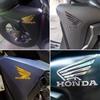 Honda Motorcycle Personalized Modification Accessories Wings Decals CB400X 300R Vario125 150 3D Soft Adhesive Stickers