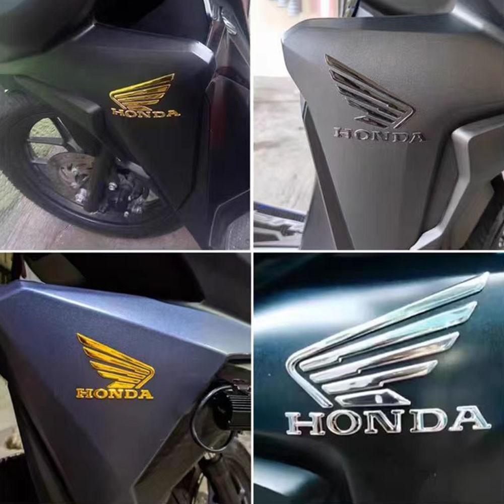 Honda Motorcycle Personalized Modification Accessories Wings Decals CB400X 300R Vario125 150 3D Soft Adhesive Stickers