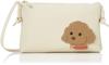 Собачья сумка через плечо бежевая 50501 [Kitamura] P-0668 женская (Игрушечный пудель)