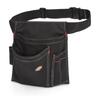 Dickies Tool Belt with Pouch and Work Durable Canvas Adjustable Belt for a Custom Black 5-Pocket Single-Sided Apron, Construction, Fit,