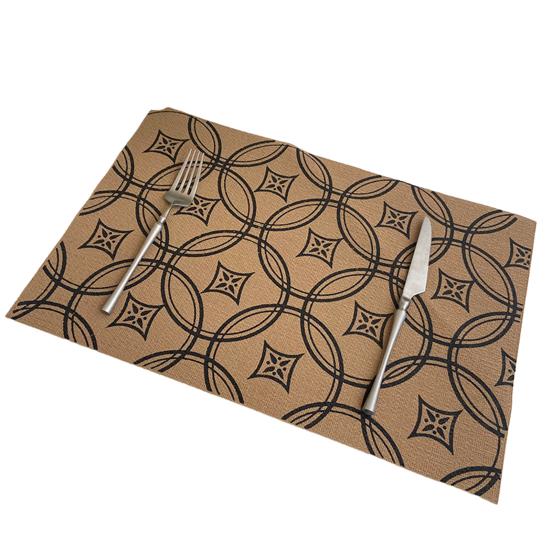 Винтажная подставка для столовых приборов с буквами, водонепроницаемая, термостойкая, нескользящая, теплоизоляция, можно мыть в посудомоечной машине, прямоугольный защитный декоративный коврик для обеденного стола