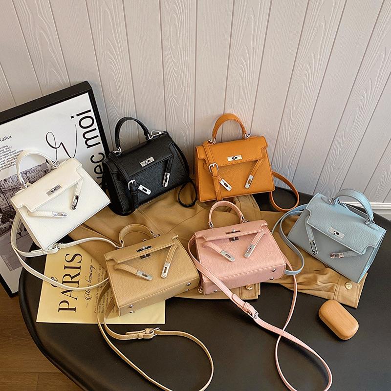Handbag Women's Fashion One Shoulder Crossbody Small Square Bag