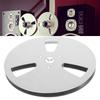 Open Reel Takeup Reel Aluminum Alloy 6 Hole Stainless Steel Screws 1/4 7Inch Empty Reel for Reel To Reel Tape Player For Reel