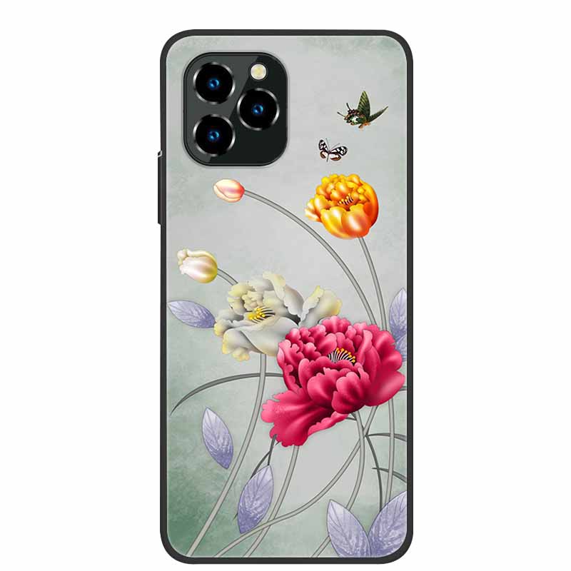 Phone Case For Oukitel C21 Pro Christmas Silicone TPU Soft Cover For Oukitel C21 Pro Coque Protector Bumper OukitelC21 Elk Funda