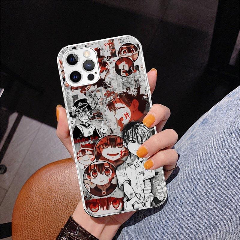 Чехол для телефона с принтом аниме Туалетный мальчик Ханако-кун для iPhone 17 Air 16 Pro Max 16E 15 + 14 Plus 11 12 13 Mini 7 8 SE Подарок Забавная обложка