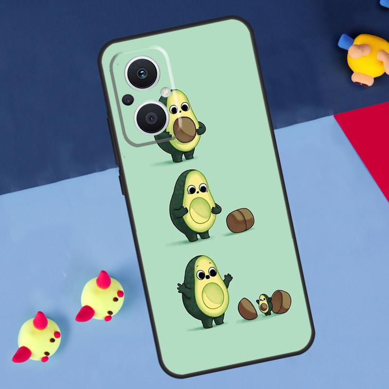 Забавные цитаты про авокадо для чехла OPPO Reno 12F 13F 14F 11F 10 11 12 13 14 Pro 8T 7 8 Lite OPPO Find X9 X8 X6 X5 Pro