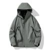 Windproof Waterproof Fleece-Lined Mountain Windbreaker Jacket for Skiing & Hiking