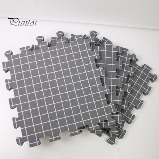 Набор ковриков для блокирования вязания. Плотный пенопластовый коврик с сеткой. Многоразовая односторонняя блокировочная доска для вязания крючком или спицами.