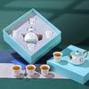 5-предметный чайный набор Duocai из костяного фарфора