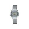 Casio Ретро Маленький Циферблат Водонепроницаемые Часы Стальной Браслет Кварцевый Механизм Женские часы Серый LA670WEM-7