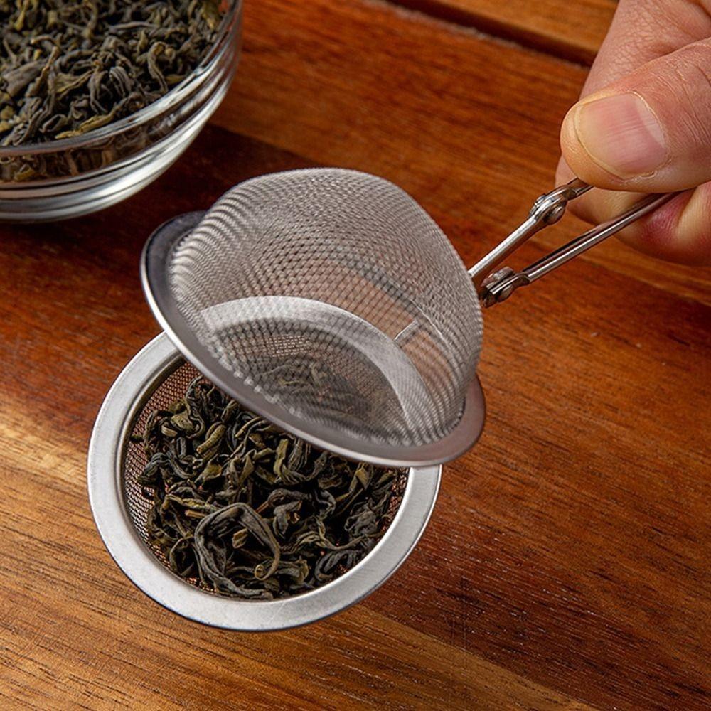 Фильтр для чая Exptolii из нержавеющей стали Фильтр для кофе Рассыпной листовой чай Кухня