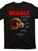 Funny Beagle Owners Rule T-shirt Men and Women Beagle Lovers Gift Cotton Retro Pattern T-shirt Beagle Owners Humor Casua