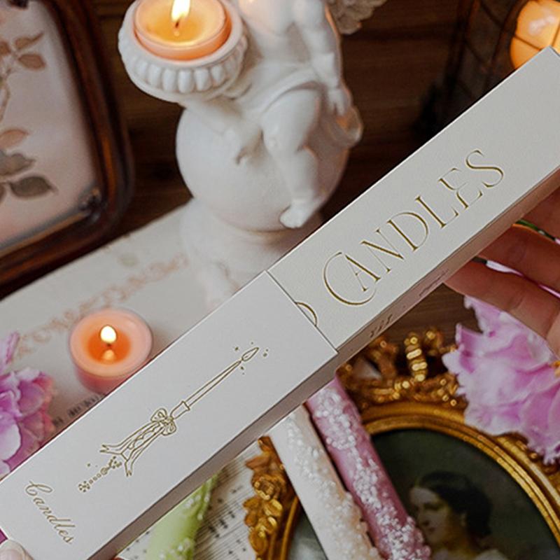 1шт рельефные ароматические свечи для украшения дома длинные стержневые свечи для ресторана длинная романтическая свеча 5 цветов