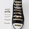 1Pcs Metal Shoe Charms Fashion Gold Silver Sneakers Charms Girl Gift Shoe Decoration DIY Shoelaces Buckles Shoes Accesories