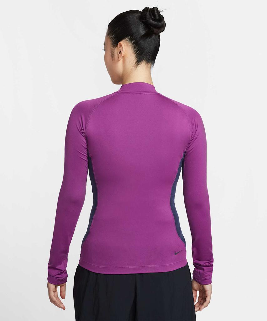 NIKE Acg Wild Sea Base Layer Long Sleeve Top W - Bold Berry:Obsidian:Safety Orange:Black / Io0231-505