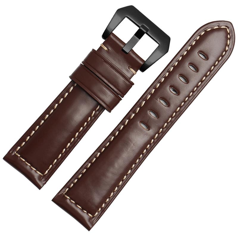 Высококачественный водонепроницаемый ремешок для часов для Panerai PAM688 441/1313, мужской синий ремешок из воловьей кожи, аксессуары 22 мм, 24 мм, 26 мм