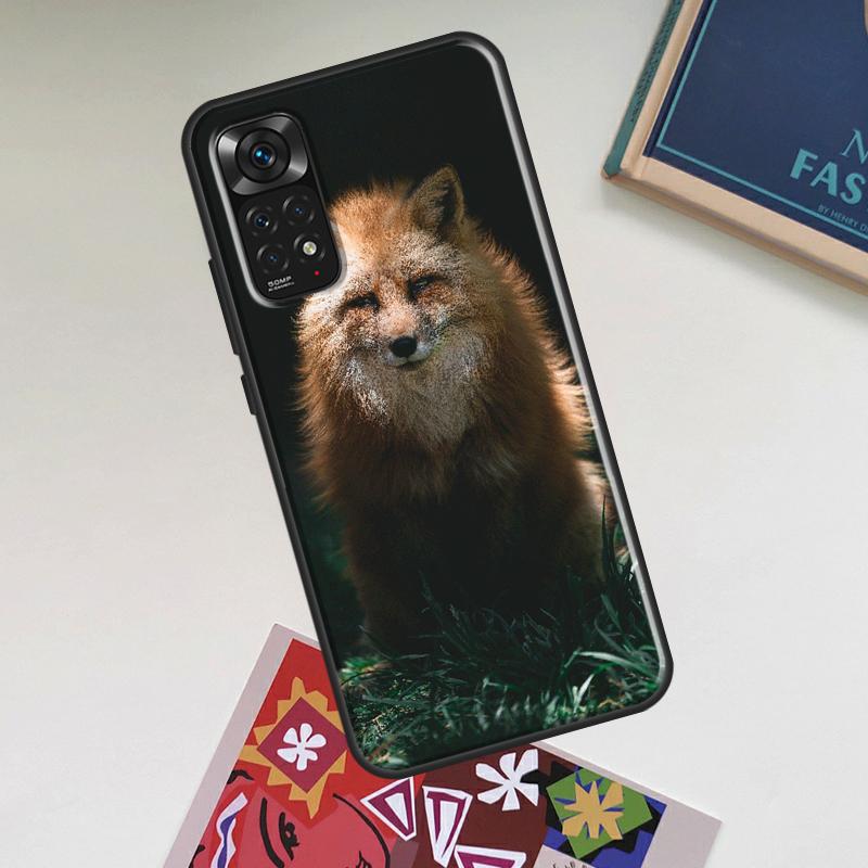 Милый Лисенок Осенью Чехол Для Xiaomi Redmi Note 14 Pro 13 12 11 10 15 Pro Plus Redmi 15C 13C 12C 10C 14C 15 Чехол