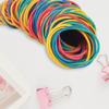 Pack of 400 Multicolor Rubber Bands Multi Size Elastic Durable Natural Rubber for Home Office School Kitchen Organization