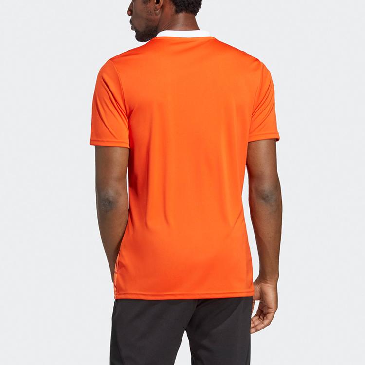 Adidas Футболка Team Icon 23 Vintage Jersey с геометрическим узором и принтом V-образным вырезом с коротким рукавом, мужская футболка, красная IC1251