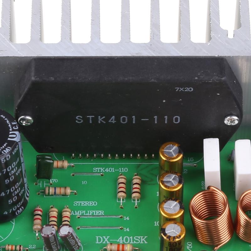 2.0-канальный AC Dual 24V-28V STK401 Толстопленочная серия Усилитель мощности Плата 140 Вт + 140 Вт Стерео