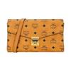 MCM TRACY Medium Cognac Chain Envelope Crossbody Bag