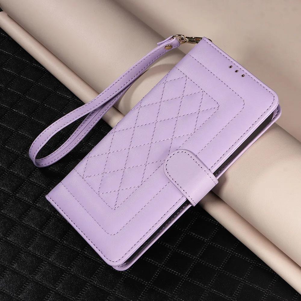 Модный Кошелек Чехол-книжка Для OPPO A52 A72 A92 A53 A53S A54 A74 A57 A77S A58 A78 Reno 10 Pro Realme C67 Задняя Крышка Телефона Сумки