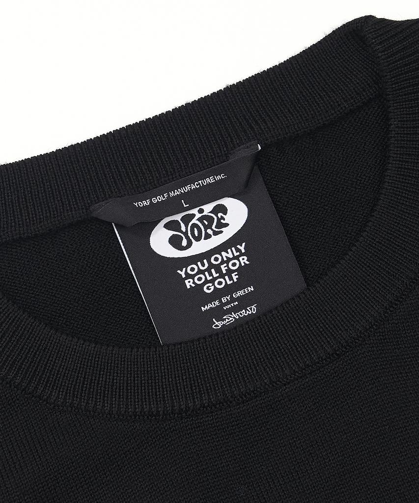 YORF Yorf Knit Crewneck B Rabbit Black