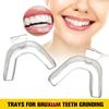 2 шт. прозрачные ночные защитные капы для десен, отбеливание зубов, защита от скрежета, боксерское оборудование для защиты зубов