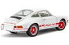 WELLY 1/24 1973 Porsche 911 Carrera RS 2.7 Белый литой автомобиль [Параллельный импорт]