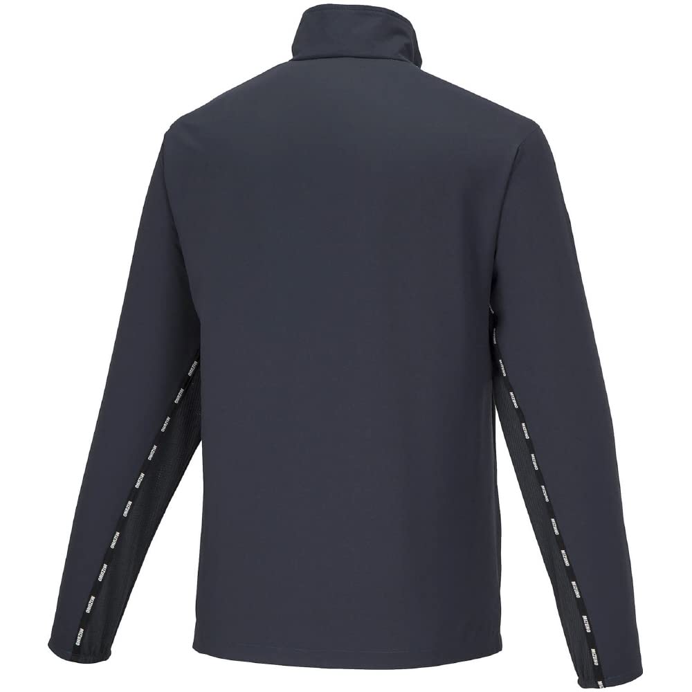 Tennis Wear Hybrid Move Cross Jacket Easy To Move Stretch 62JCA010 Navy Black S [Mizuno]