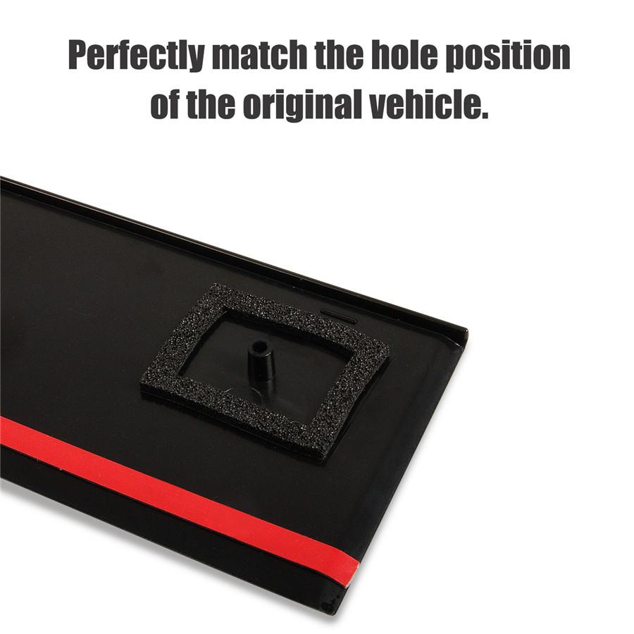 Для Chrysler Dodge Grand Caravan Пара Черных Накладок на Переднюю Стойку Ветрового Стекла