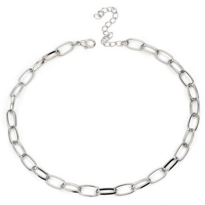 Necklaces & Pendants Veile Studios Simple Fashion Metal Ladies Personality Necklace Platinum 3711Cm