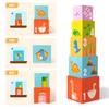 Wooden Children'S Puzzle Early Education Puzzle Advanced Set Box Game Thinking Training Exercise Hand-Eye Coordination Toy