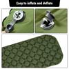 TOMSHOO Спальный коврик для кемпинга с подушкой Сверхлегкий надувной спальный коврик надувной матрас для