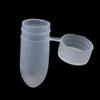 100 Pcs Portable Flip Lid Transparent Capsule Storage Containers Pill Box Holder