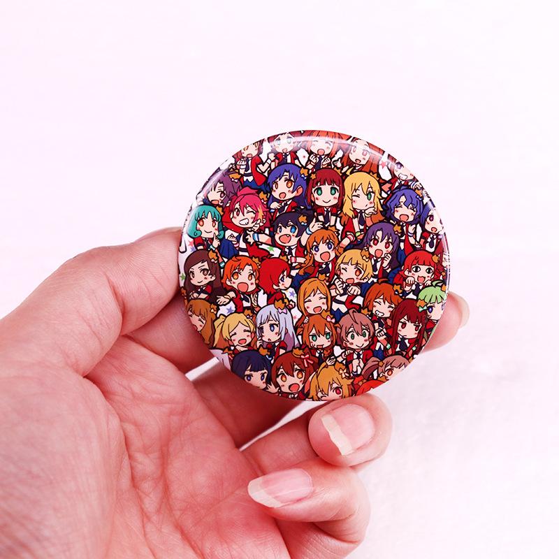 The Idolmaster Million Live Anime Girl Pin Badge