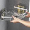 Bathroom Shelves No-drill Wall Mount Corner Shelf Shower Storage Rack Holder for WC Shampoo Organizer Bathroom Accessories