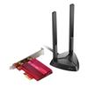 Беспроводной WiFi адаптер TP-Link, Wi-Fi 6, PCI-Express, Bluetooth 2402 + 574 Мбит/с, Archer TX3000E