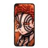 Чехол для телефона Samsung Galaxy S24 S23 iPhone 16 15 14 Xiaomi Redmi Note 13 12 11 Plus 10 9 Pro Max X XR OPPO Huawei Akaza Demon Slayer Tanjirou Cover