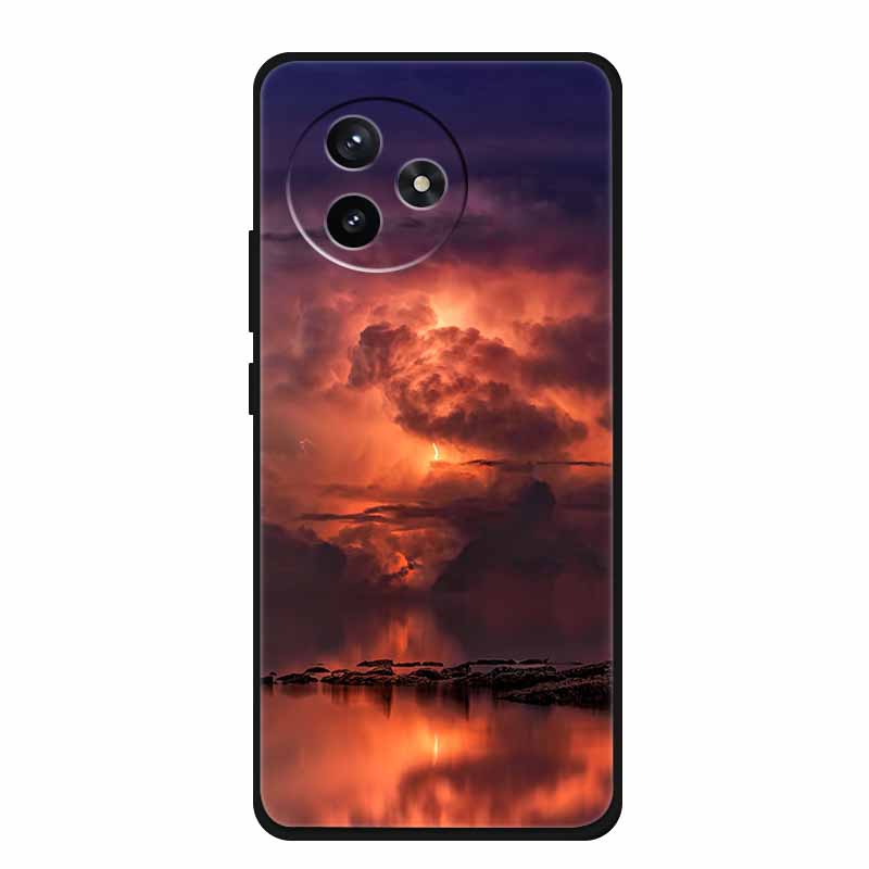 Чехол для телефона Redmi k80 Ultra С узором 'Планета' Оригинальный Модный Мягкий Силиконовый ТПУ Пейзаж Защитный Чехол для Телефона Крутой