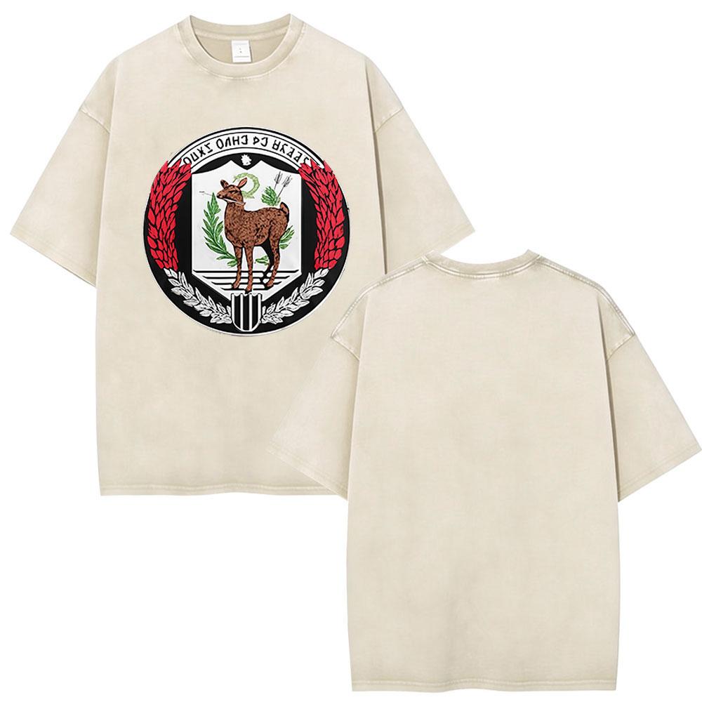 Rock Band My Chemical Romance Washed Tshirt The Black Parade  Tour Merch Tshirts Mens Clothing Vintage T Shirt Streetwear